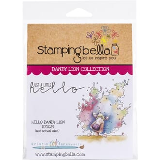Stamping Bella: Hello Dandy Lion Cling Stamps