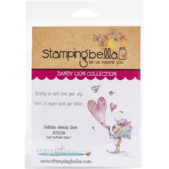 Stamping Bella: Bubble Dandy Lion Cling Stamps