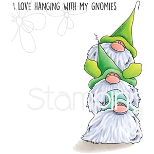 Stamping Bella: Gnome Pile Cling Stamps