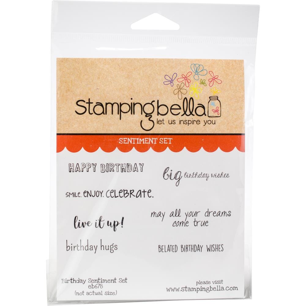 Stamping Bella Stempel 'Bündel Mädchen Mit Holz-Anemone' – Für Karten & Scrapbooking