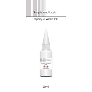 Simple and Basic - Opaque White Ink,  20 ml