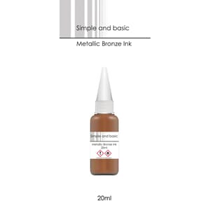 Simple and Basic - Metallic Bronze Ink,  20 ml