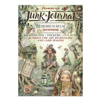 Stamperia - Herbarium Silvae Junk Journal Stickers, Backgrou