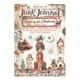 Stamperia - Gear up for Christmas Junk Journal Stickers, Bac