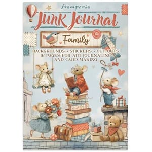 Stamperia - Family Junk Journal Stickers, Backgrounds, Cut-O