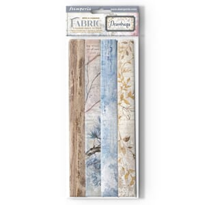 Stamperia - Dewdrops 12x12 Inch Fabric Sheets