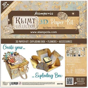 Stamperia - Klimt 3D Paper Kit