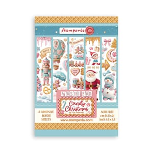 Stamperia - Candy Christmas A5 Washi Pad
