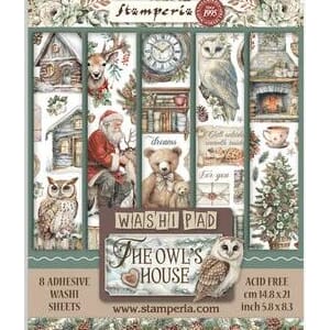 Stamperia - The Owl's House A5 Washi Pad