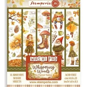 Stamperia - Whispering Woods A5 Washi Pad