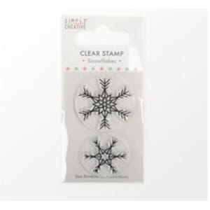 Simply Creative - Snowflakes Clear Stamp