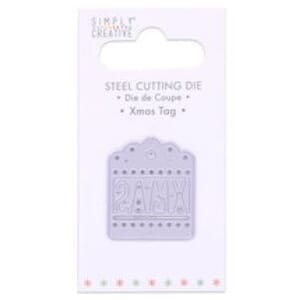 Simply Creative Let it Snow Die, 3x4 inch