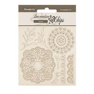 Stamperia - Timeless Decorative Chips Lace