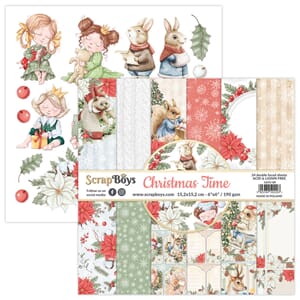 ScrapBoys - Christmas Time 6x6 Inch Paper Pad