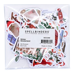Spellbinders - Winter Wonderland Printed Die Cuts