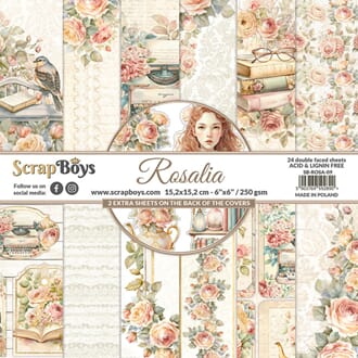 ScrapBoys - Rosalia 6x6 Inch Paper Pad