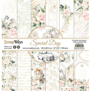 ScrapBoys - Special Day 12x12 Inch Paper Pack