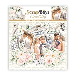 ScrapBoys - Special Day Elements Double Sided Die Cut