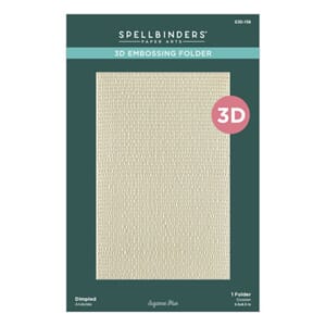 Spellbinders - Dimpled 3D Embossing Folder