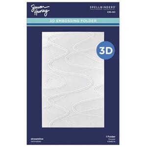Spellbinders - Ski-son's Greetings 3D Embossing Folder Strea
