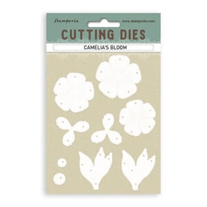Stamperia - Quiet Days A6 Cutting Dies Camelia's Bloom