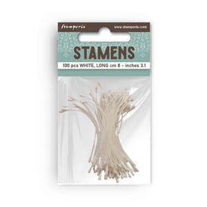 Stamperia - Stamens 8cm White