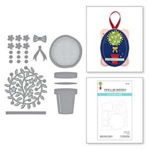 Spellbinder - Open House Topiary Etched Dies