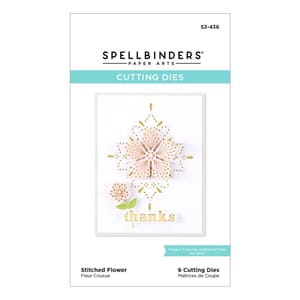 Spellbinder: Spring Into Stitching Stitched Flower Dies