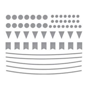 Spellbinder: Party Décor Etched Dies