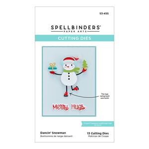 Spellbinders - Dancin' Snowman Etched Dies