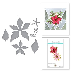 Spellbinders - Poinsettia Etched Dies