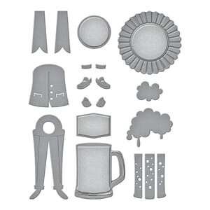 Spellbinder: Happy Dance Let's Dance Etched Dies