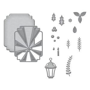 Spellbinders - Holiday Label Motifs Etched Dies