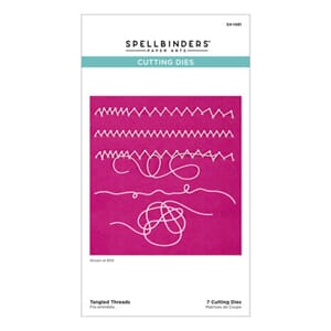 Spellbinders - Beautifully Imperfect Etched Dies Tangled Thr