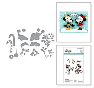 Spellbinders - Classic Mouse Etched Dies Christmas Embellish