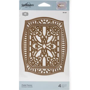 Spellbinders Winter Evergreen Foliage & Ladybugs Etched Dies - Metal Crafting Die Set