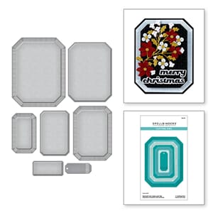 Spellbinder - Emerald Cut Labels and Tag Etched Dies