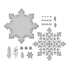 Spellbinders - Snowflake Card Creator Etched Dies