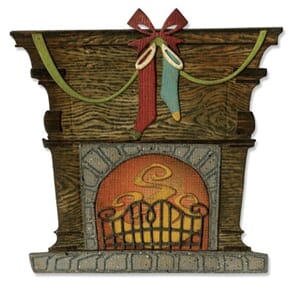 Sizzix - Fireside Thinlits Die by Tim Holtz