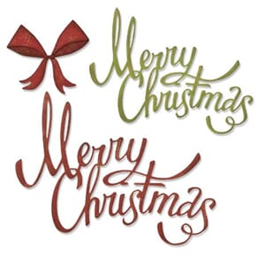 Sizzix - Christmas Ribbon Thinlits Die by Tim Holtz