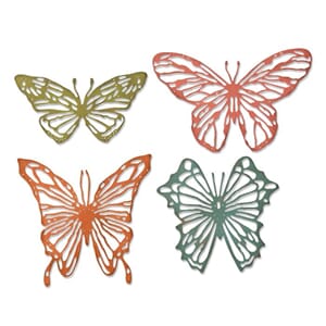 Sizzix - Scribbly Butterflies Die By Tim Holtz