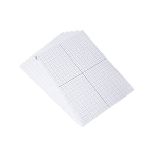 Sizzix - Sticky Grid Sheets 8 1/4x11 5/8 Inch, 5 ark