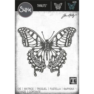 Sizzix: Perspective Butterfly Thinlits Die By Tim Holtz
