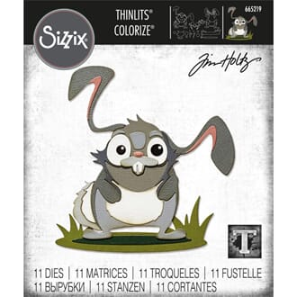Sizzix: Oliver Colorize Thinlits Die By Tim Holtz