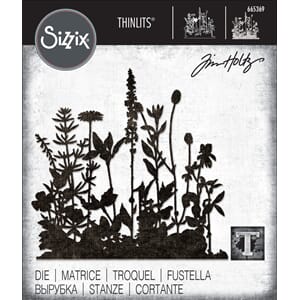 Sizzix - Flower Field Thinlits Dies By Tim Holtz