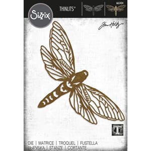 Sizzix - Perspective Moth Thinlits Dies, 5/Pkg