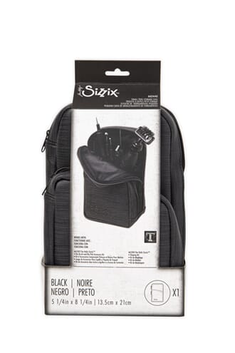 Sizzix - Small Tool Storage Case Black by Tim Holtz
