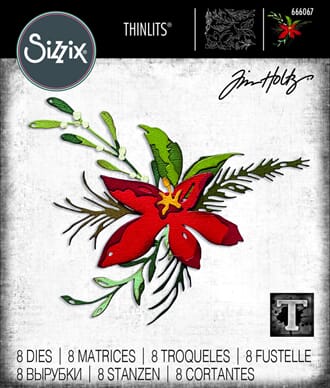 Sizzix - Holiday Brushstroke #3 Die by Tim Holtz