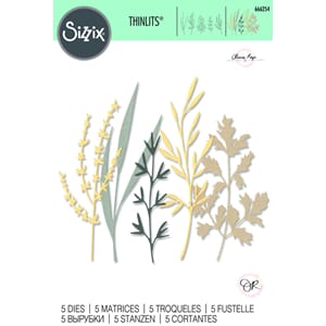 Sizzix - Rose Woodland Stems Thinlits Die by Olivia