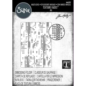 Sizzix - Dotted Multi-Level Texture Fades by Tim Holtz